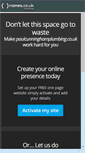 Mobile Screenshot of paulcunninghamplumbing.co.uk