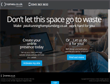 Tablet Screenshot of paulcunninghamplumbing.co.uk